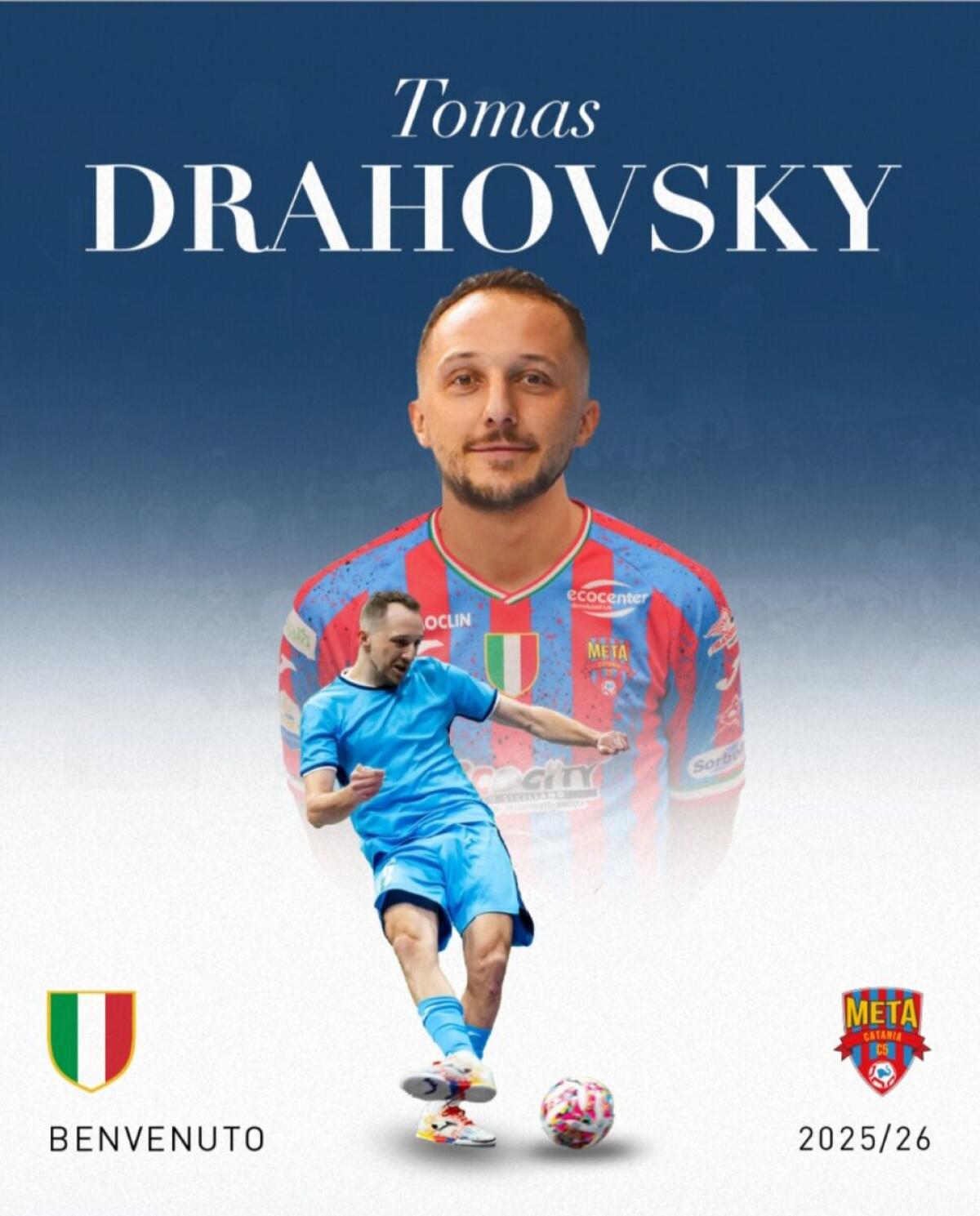Tomáš Drahovský al Meta Catania | Scopri perché diventerà un simbolo del futsal italiano! -