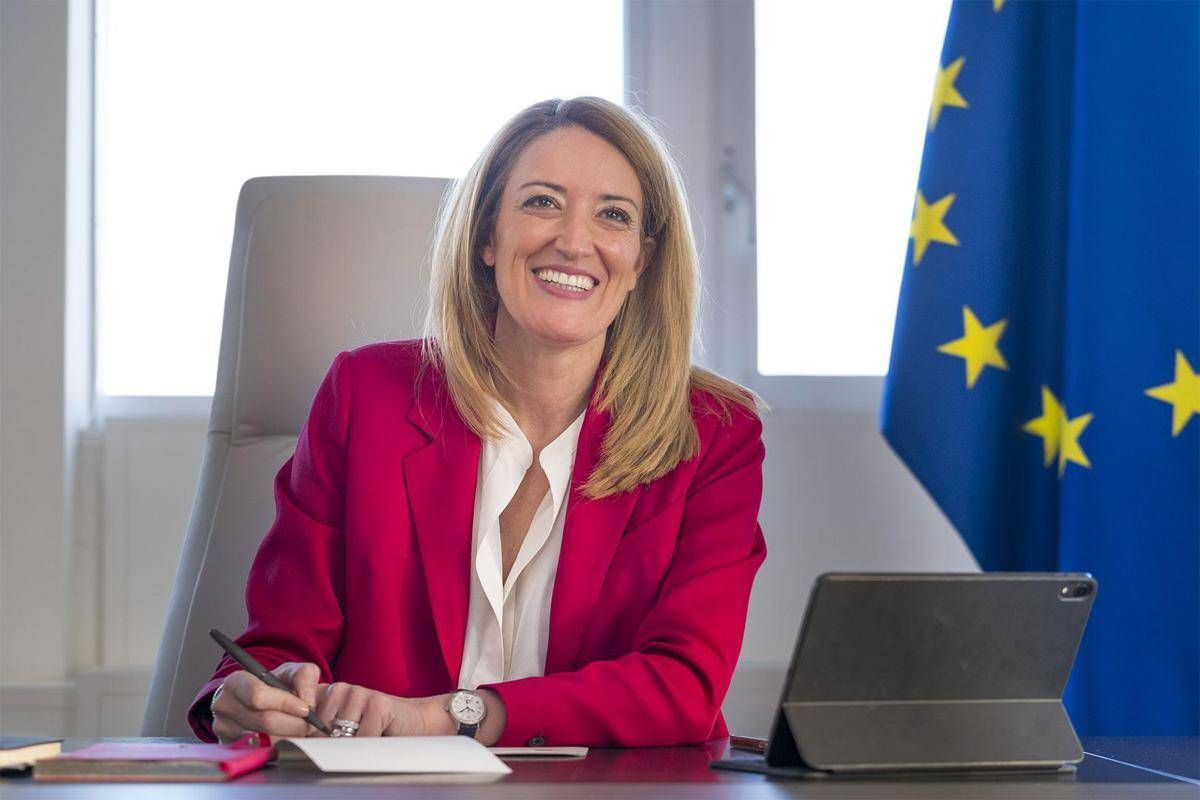 Metsola: "Urgente costruire un'Europa più resistente per contrastare shock" -