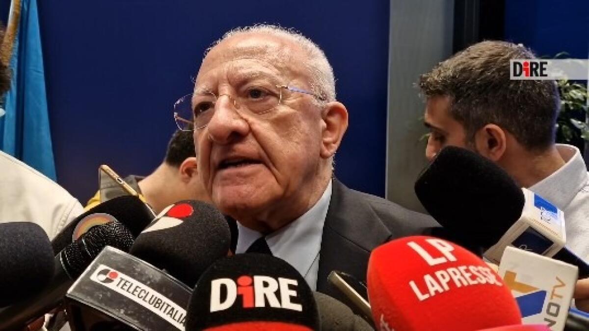 De Luca avverte: “Nessuno fermerà il nostro lavoro!” | Ma gli avversari hanno già un piano? - 
