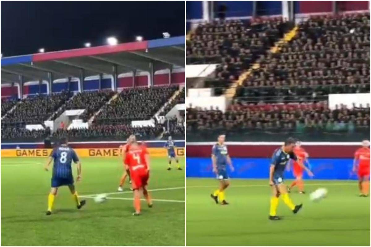 È Renzi ma sembra Modric, lo show del senatore alla Partita del Cuore -