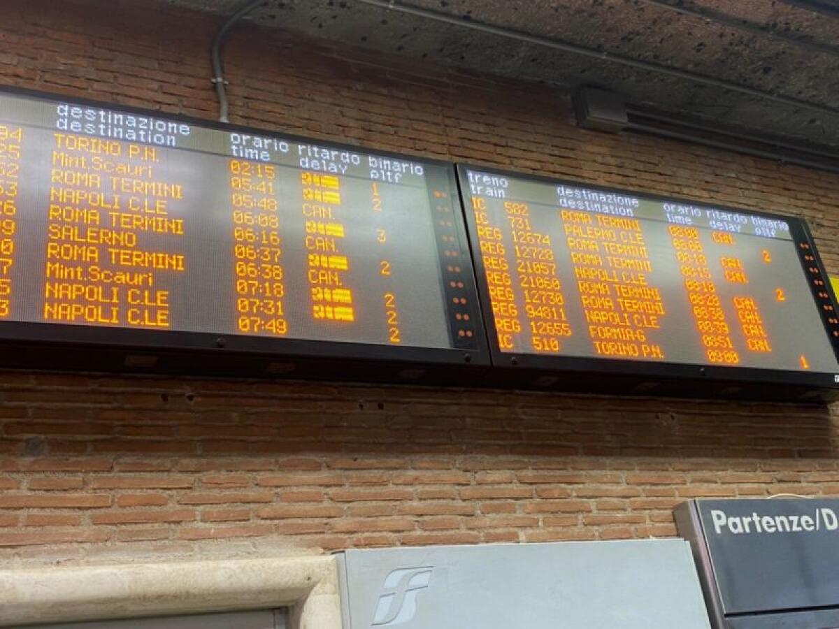 Cancellazioni in massa | L'Italia affonda tra scioperi e disagi ferroviari! - 