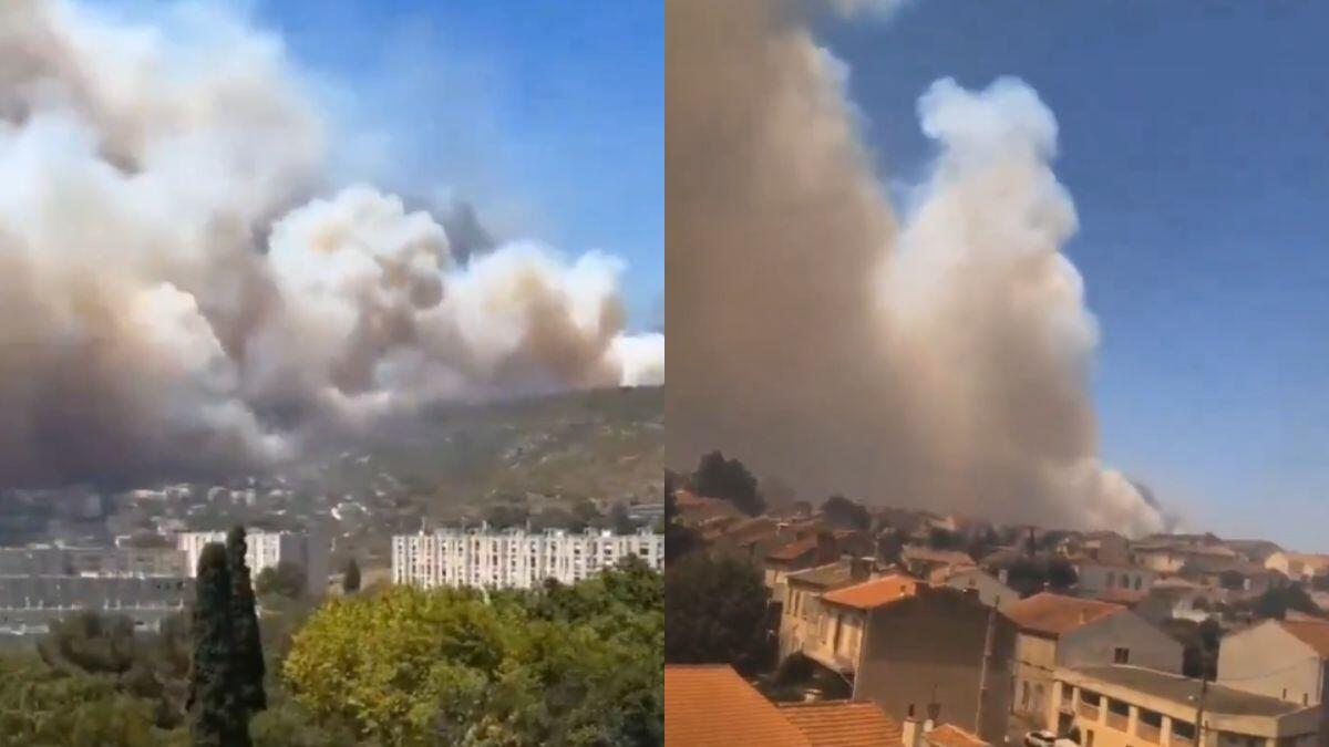 Fiamme enormi avvolgono Marsiglia | Gli abitanti devono chiudere le finestre o è solo un'allerta esagerata? - 