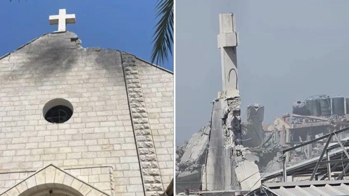Israele si scusa per il bombardamento della chiesa a Gaza | La controversia si intensifica tra rifiuti e accuse di violenza indiscriminata! -
