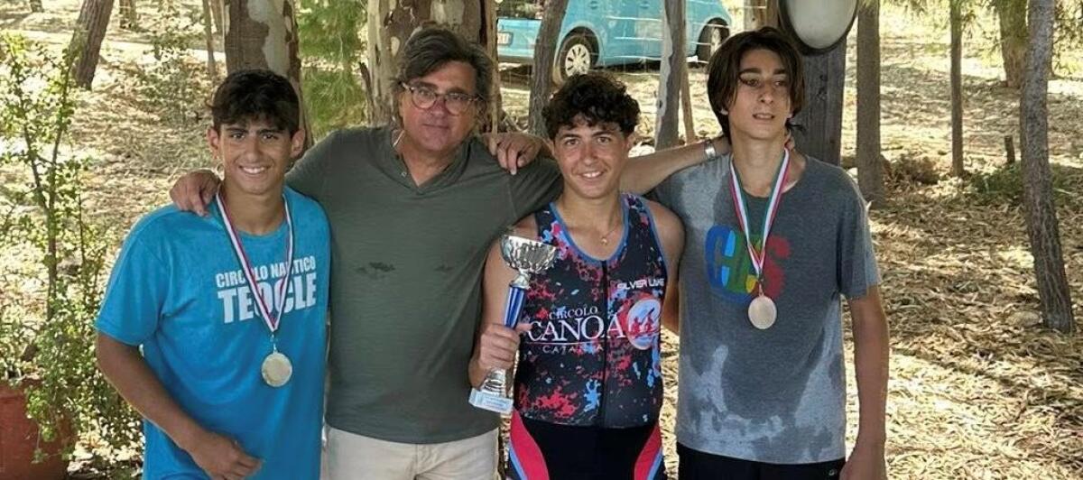 Gabriele Laudicina conquista due ori al Lago di Nicoletti | Scopri perché il Circolo Canoa Catania potrebbe riscrivere la storia dello sport giovanile! -