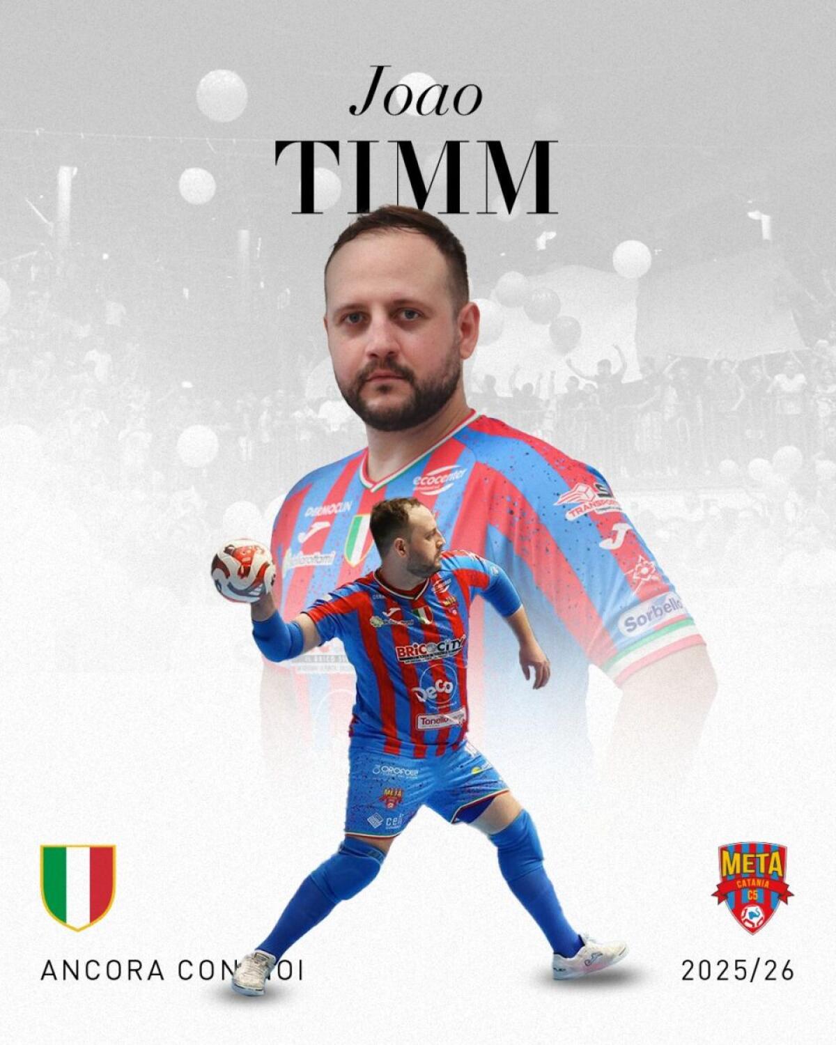 João Timm rinnova con la Meta Catania | La vera ragione che sorprende tutti! -