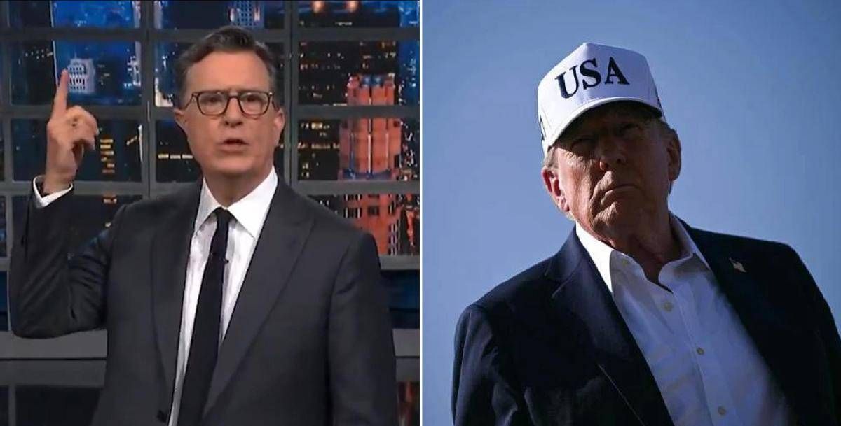 "Trump, fottiti": Colbert contro il presidente, l'attacco dal Late Show -