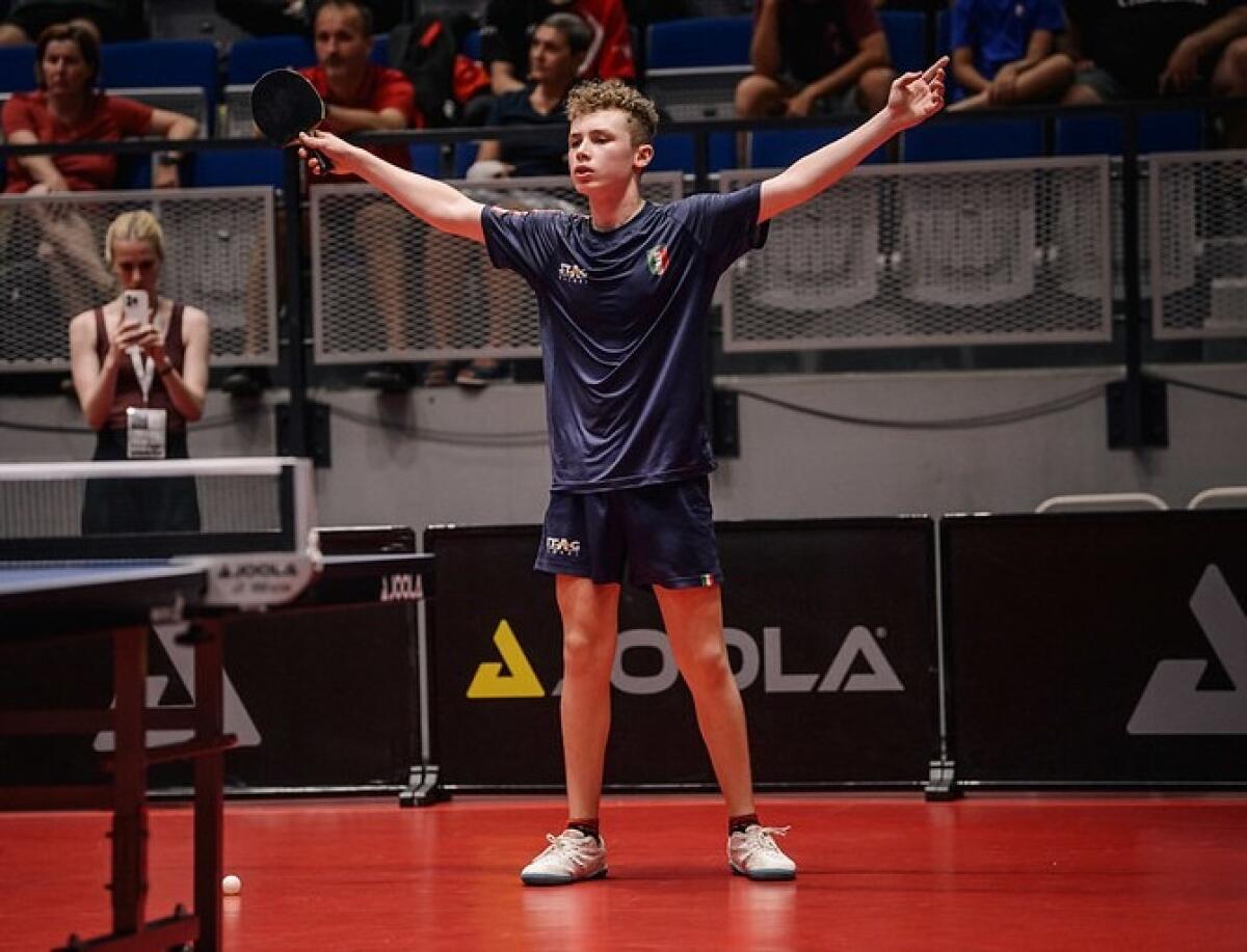 Danilo Faso conquista tre medaglie d’oro ai Campionati Europei | Fitet Sicilia: il giovane fenomeno potrebbe cambiare il futuro del tennistavolo! -