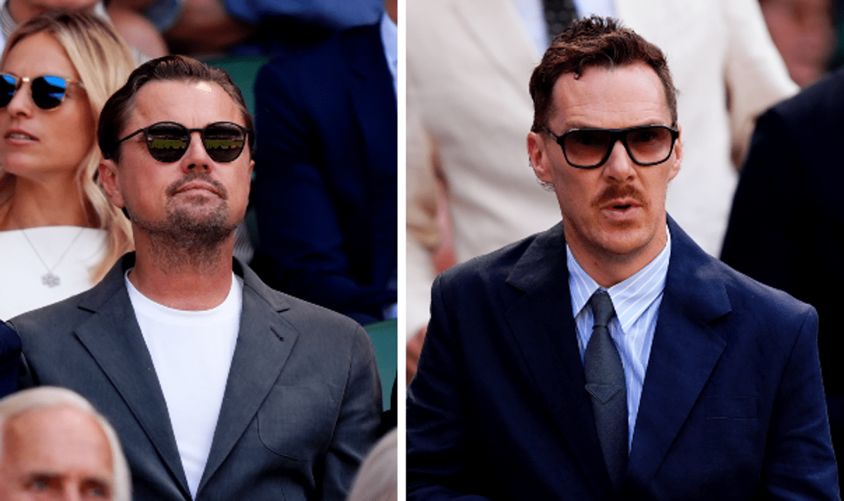 Da DiCaprio a Cumberbatch, per Alcaraz folla di vip a Wimbledon -