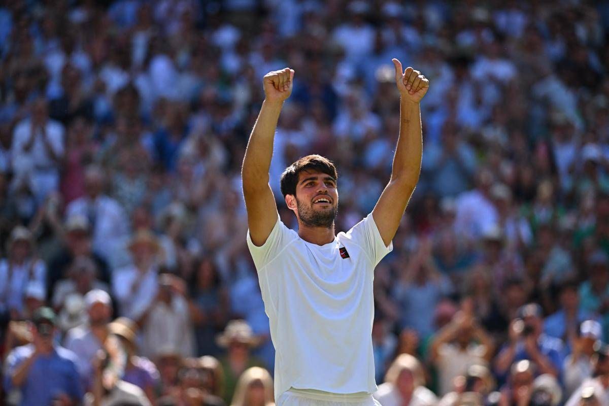Alcaraz, elogi a Sinner prima della finale a Wimbledon: "È incredibile" - 