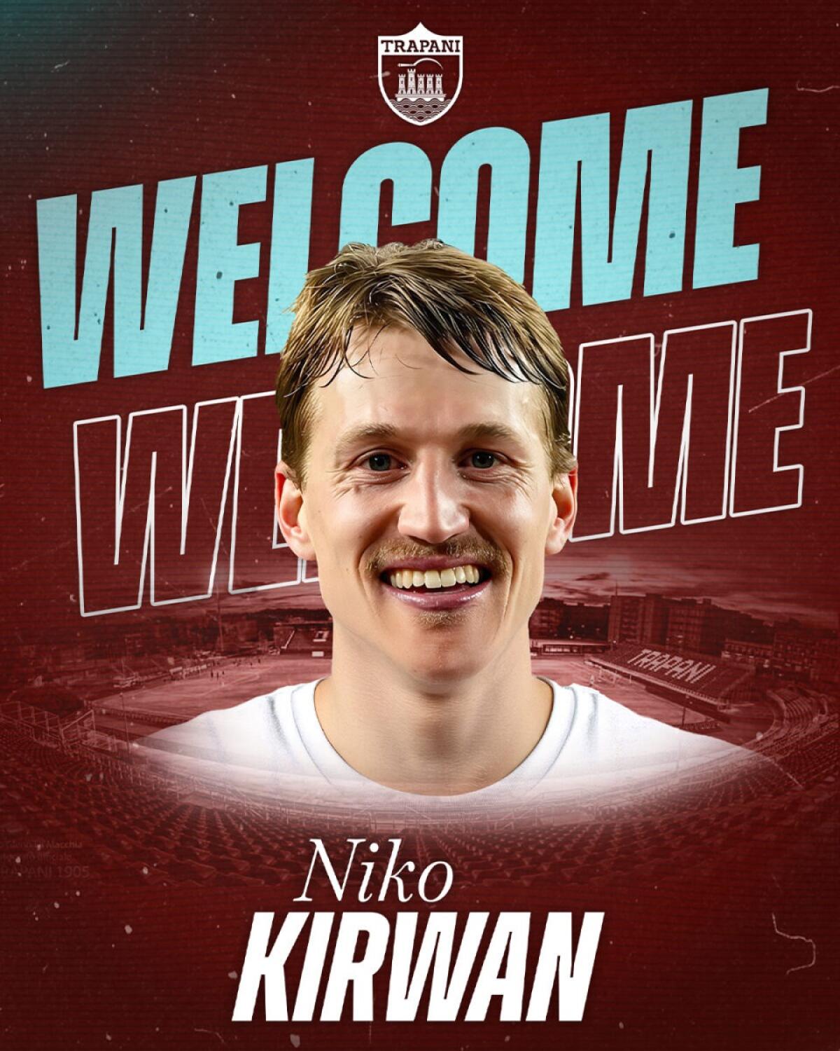 Niko Kirwan al Trapani Calcio | Può un neozelandese risollevare le sorti di una piazza storica? -