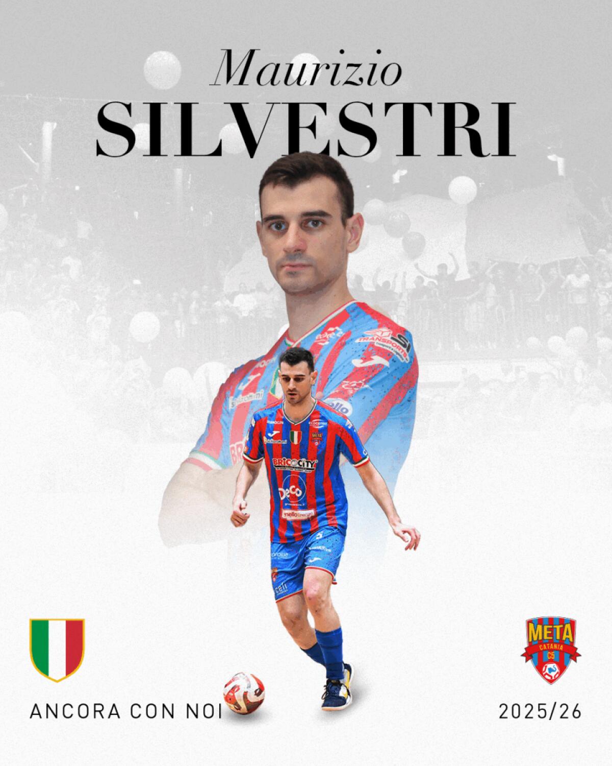 Maurizio Silvestri rinnova con la Meta Catania | Scopri perché è il fulcro del nostro successo! -