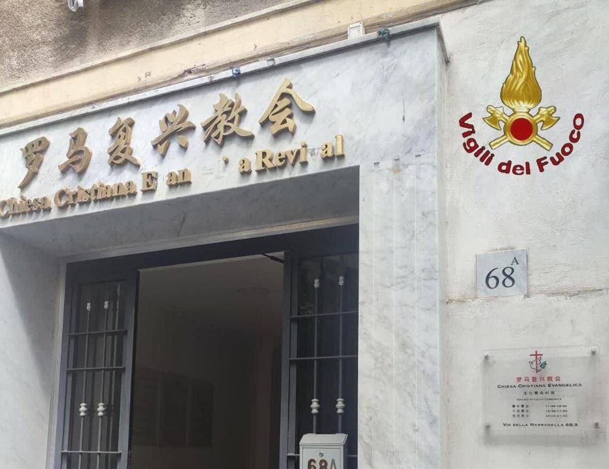 Roma, incendio in chiesa evangelica: un ferito grave - 