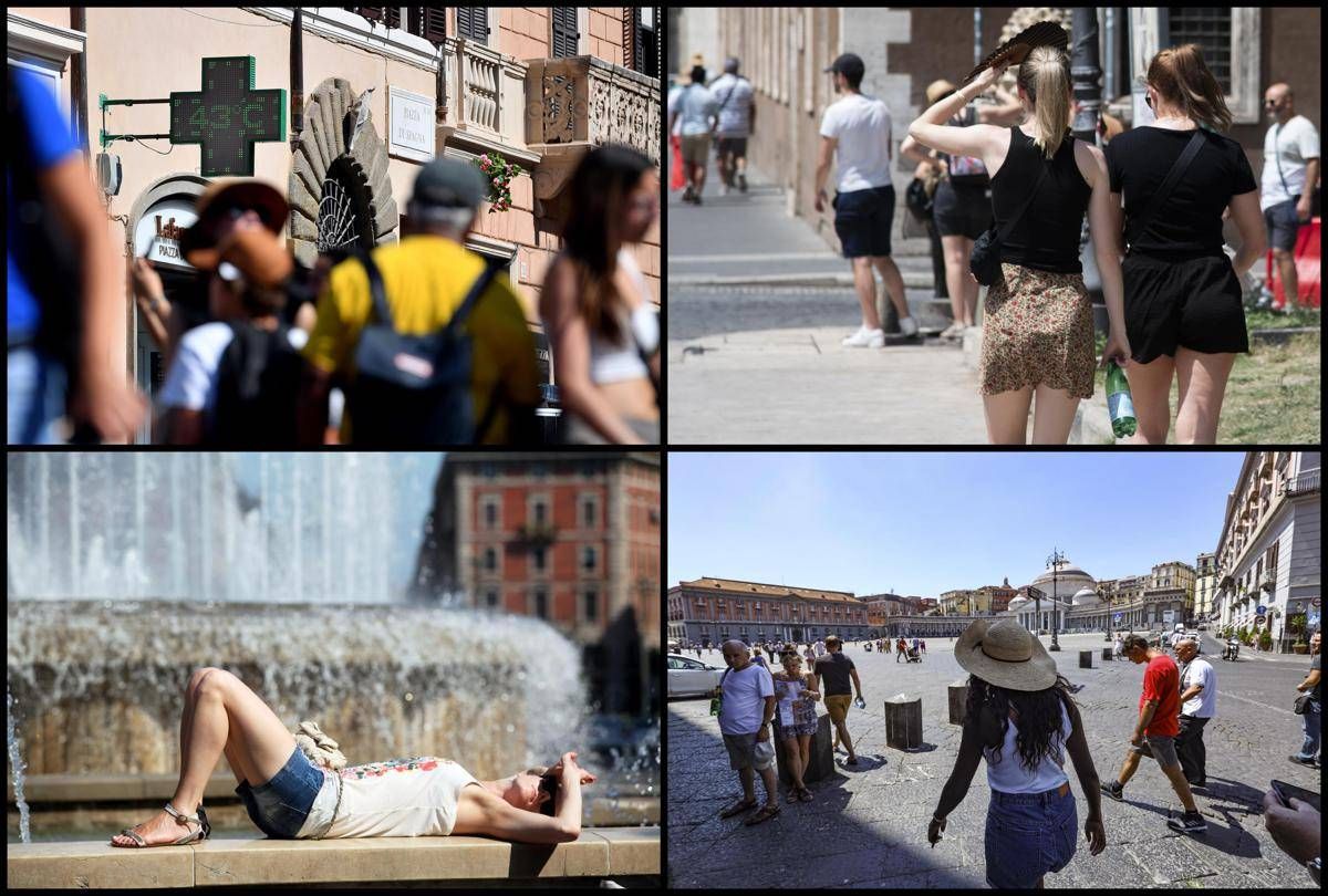 Caldo record, 17 città da bollino rosso. Malore in strada, una donna muore a Bagheria - 