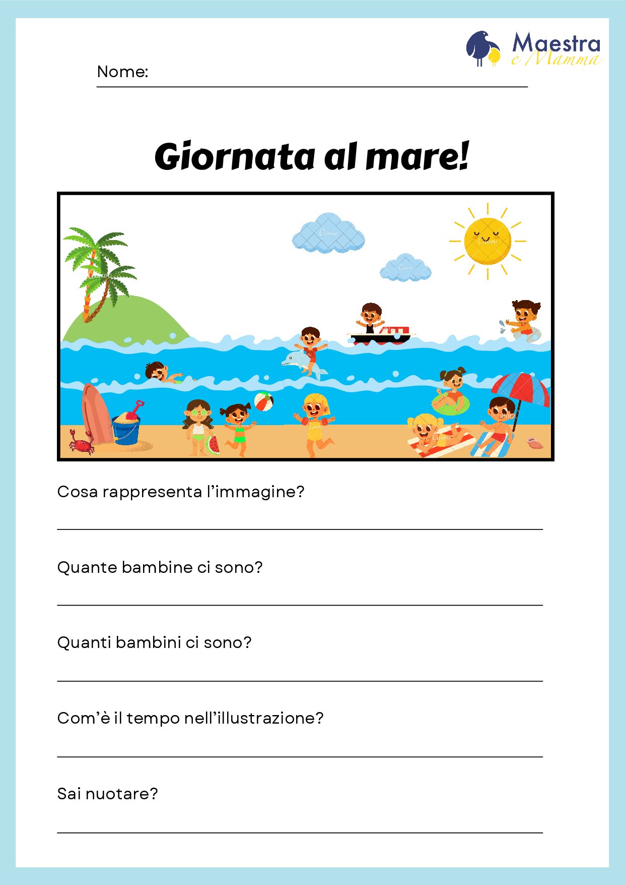 Giornata al mare [2 MB]