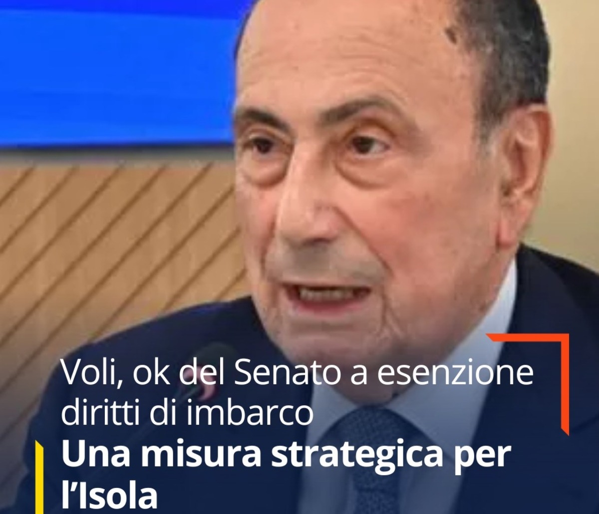 Approvata l’esenzione sull’addizionale comunale negli aeroporti siciliani: la conferma dalla Regione - Credit Foto Renato Schifani