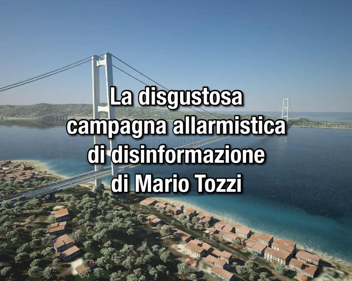 Ponte sullo Stretto, scontro aperto: Mario Tozzi contro i dati ufficiali - Credit foto Ponte sullo Stretto di Messina