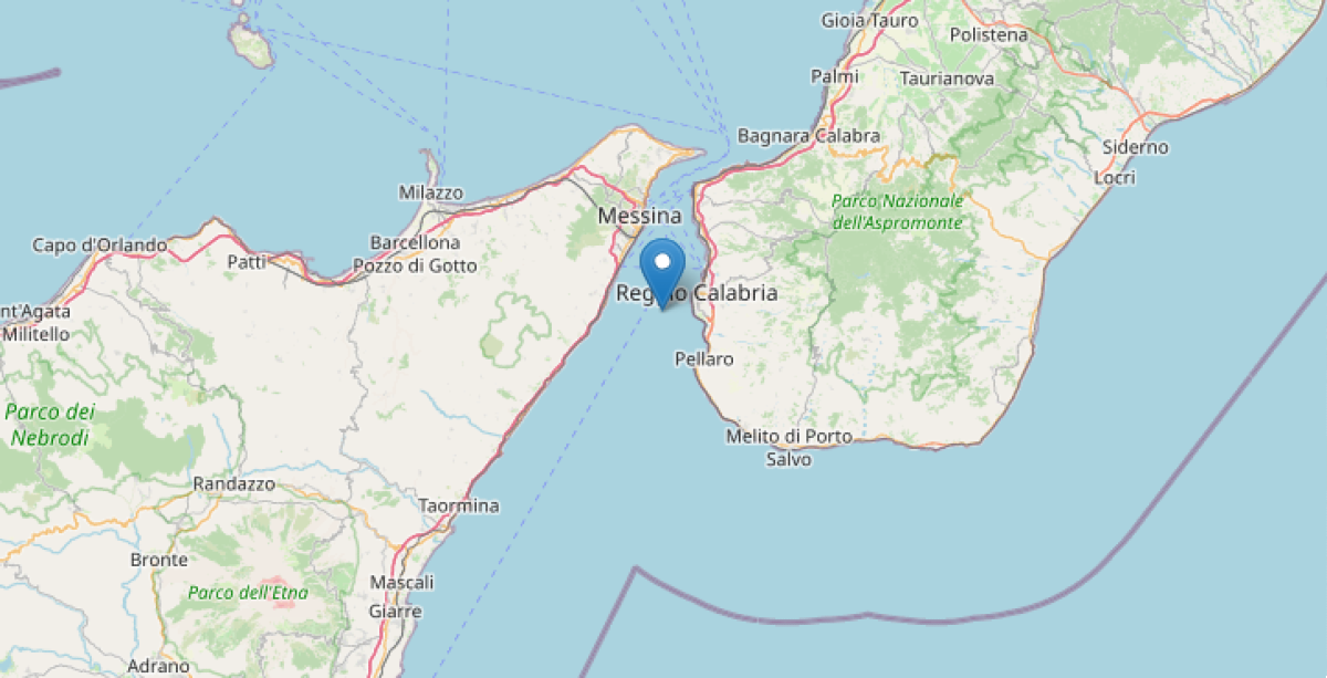 Terremoto nello Stretto di Messina | L'annuncio dell'INGV - Credit foto INGV 
