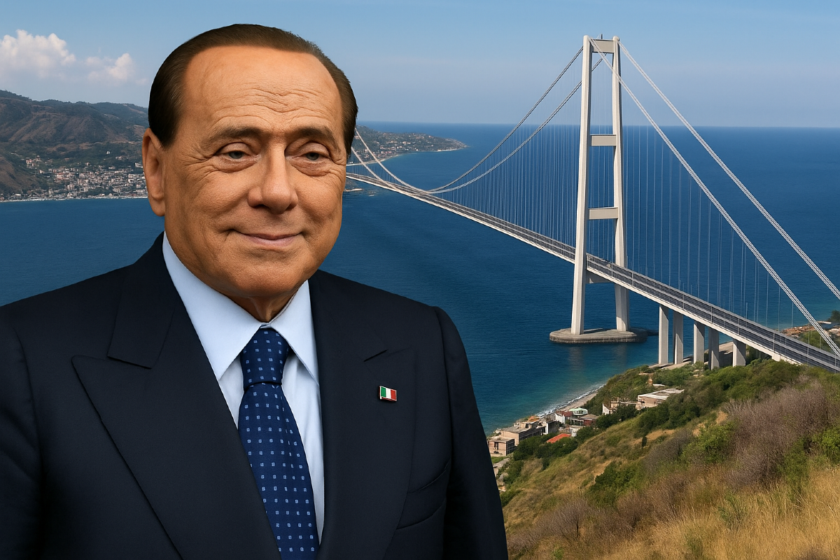 Il Ponte sullo Stretto potrebbe chiamarsi "Berlusconi": la proposta che infiamma la Sicilia -