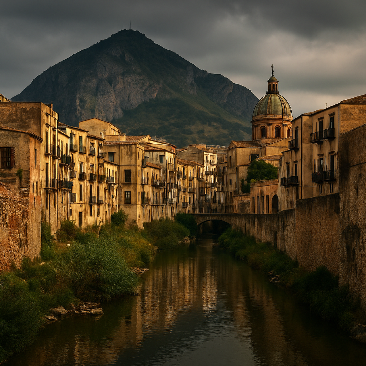 Il fiume scomparso che ha cambiato per sempre la vita dei palermitani - Immagine di fantasia