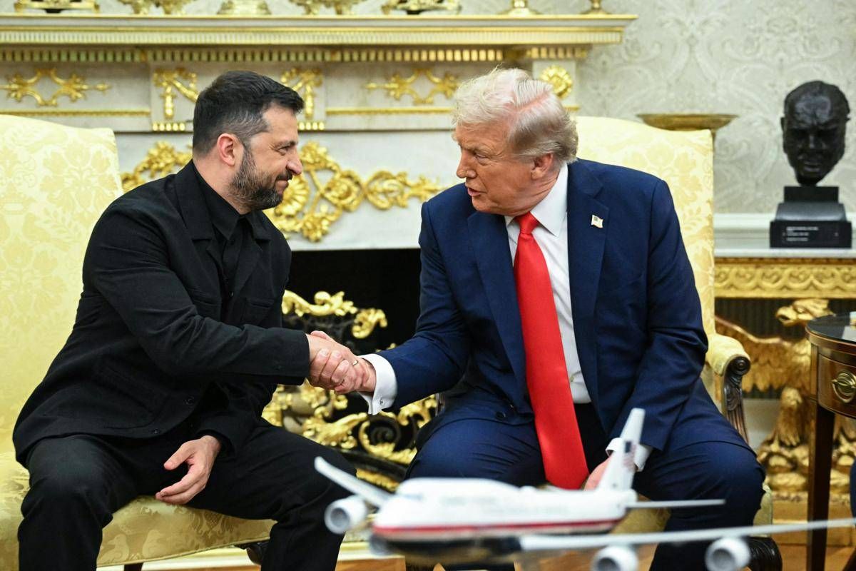 Zelensky alla Casa Bianca, raffica di 'grazie' a Trump -
