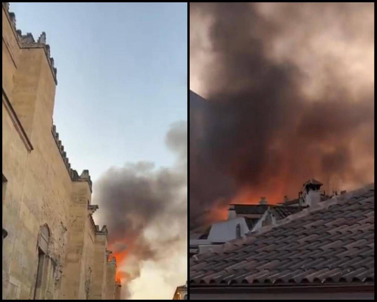 Spagna, maxi incendio nella Moschea-Cattedrale di Cordova - 
