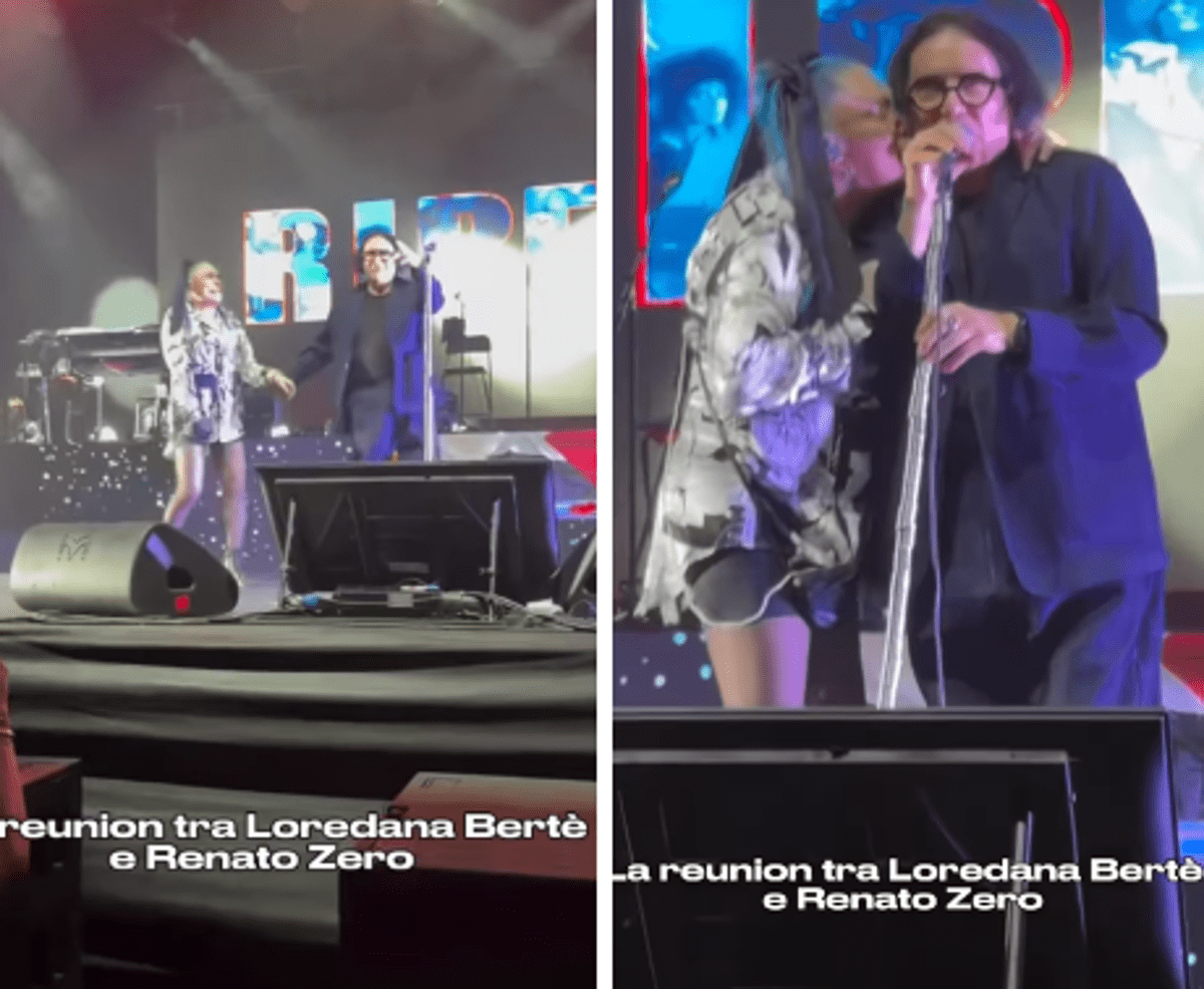 Loredana Bertè e Renato Zero, di nuovo insieme dopo 30 anni: l'abbraccio sul palco -