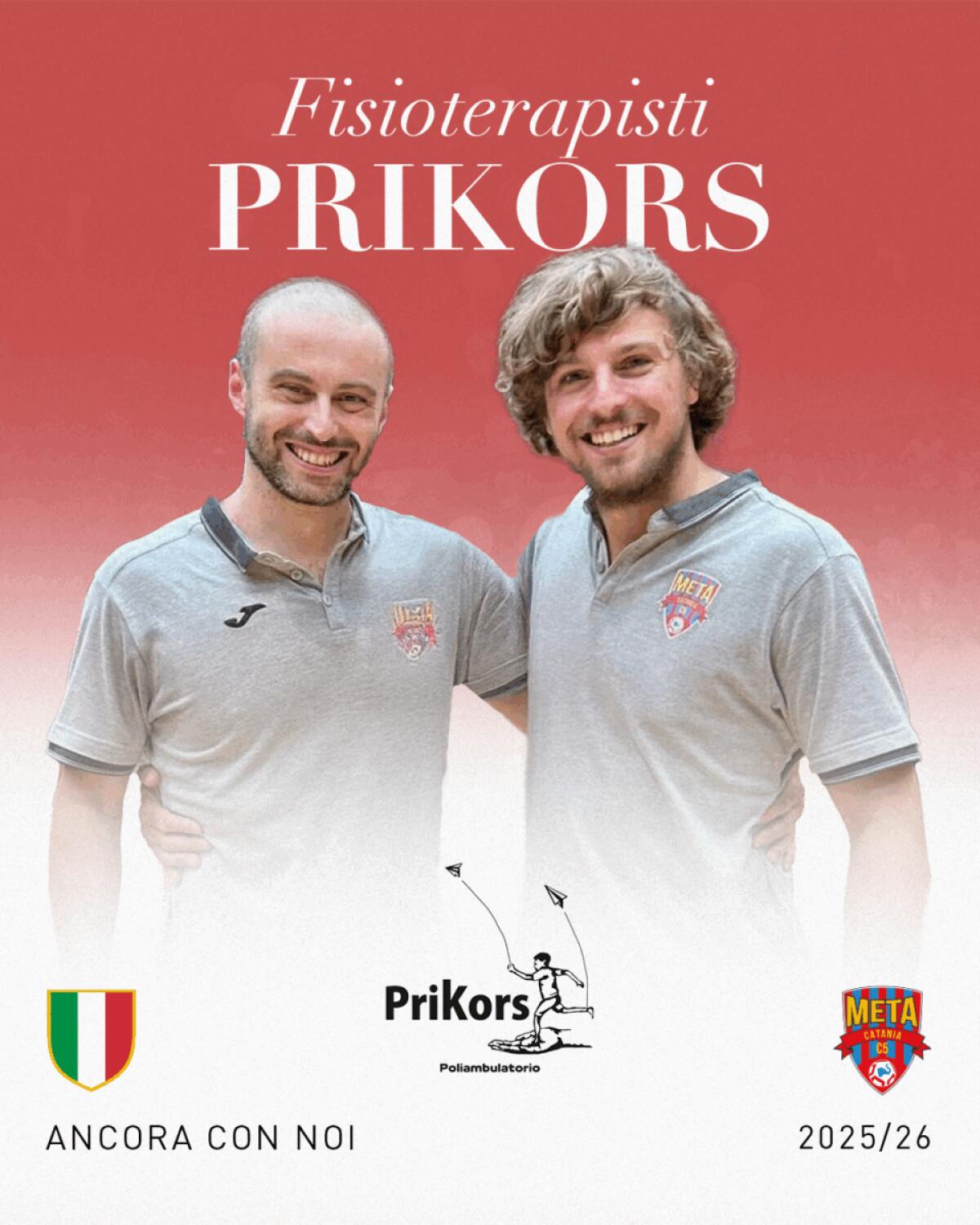 Meta Catania conferma la collaborazione con PryKors | Perché la salute degli atleti è più importante di quanto pensi! -