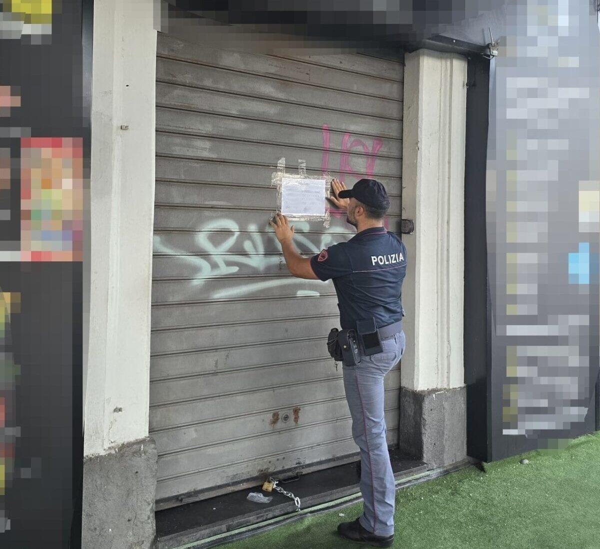 Chiosco-bar chiuso dalla Polizia | Catania si riscopre più sicura? - 