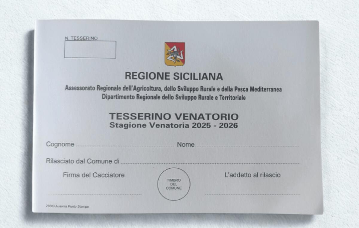 Caccia e tesserini: il Comune di Caltanissetta rivela un segreto inatteso che potrebbe cambiare tutto! -