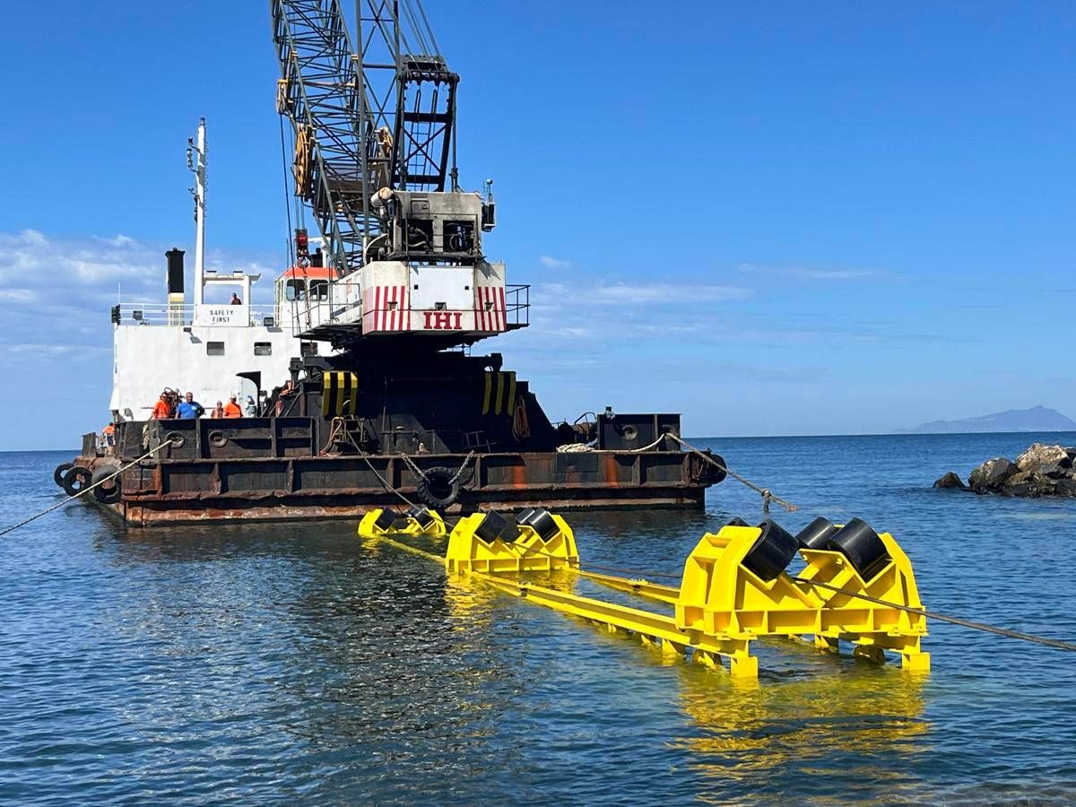 Gori, Torre del Greco-Torre Annunziata: avviato varo condotte sottomarine -