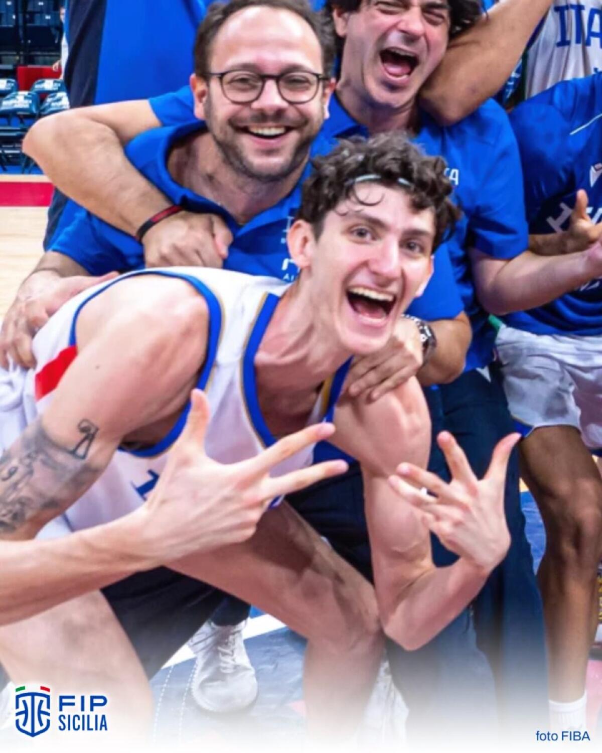Italia Under-18 in festa | Ti sorprenderà scoprire il ruolo di FIP Sicilia nella vittoria di Ceccato! -