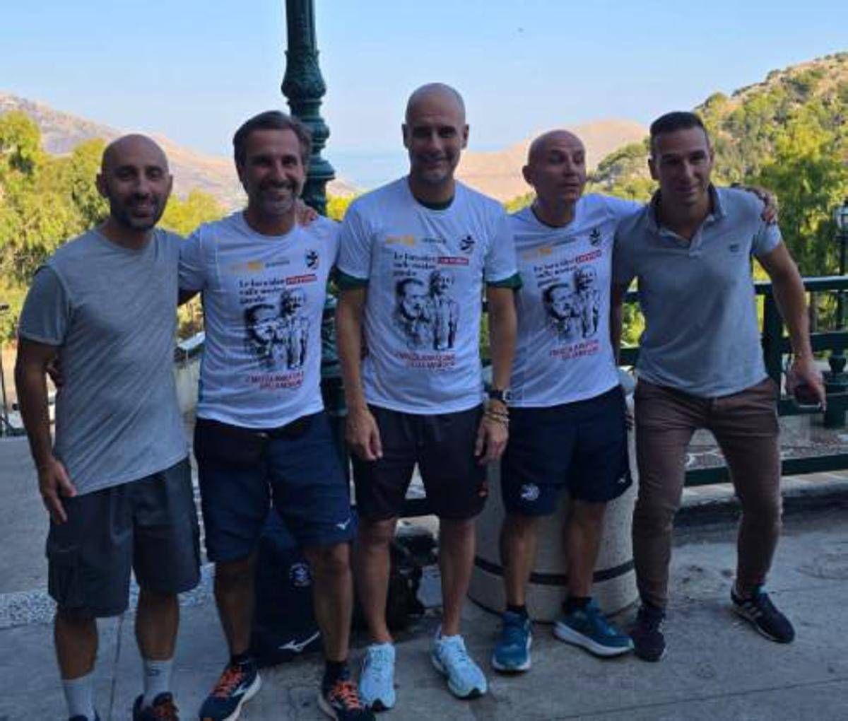 Guardiola, pallegrinaggio al Santuario di Santa Rosalia e omaggio a Falcone e Borsellino -
