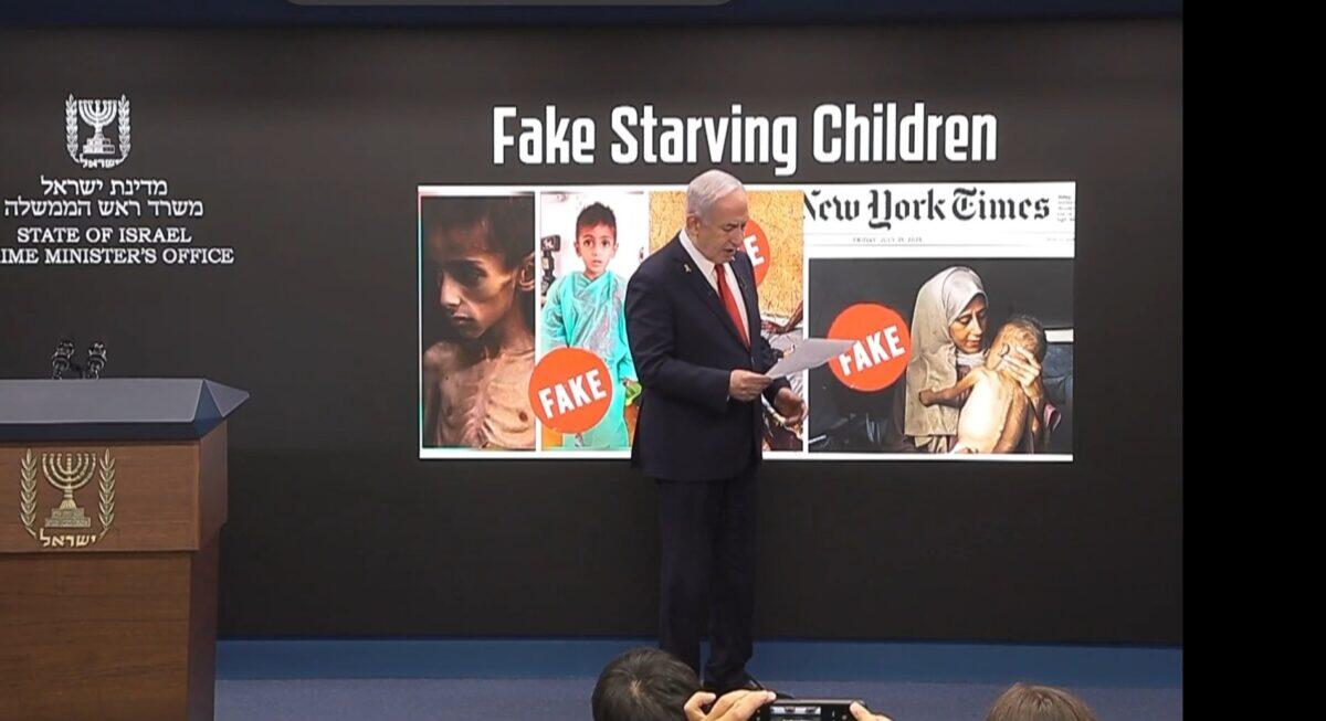 Netanyahu accusa i media di fake news | Ma cosa c'è dietro le immagini di bambini sofferenti a Gaza? -