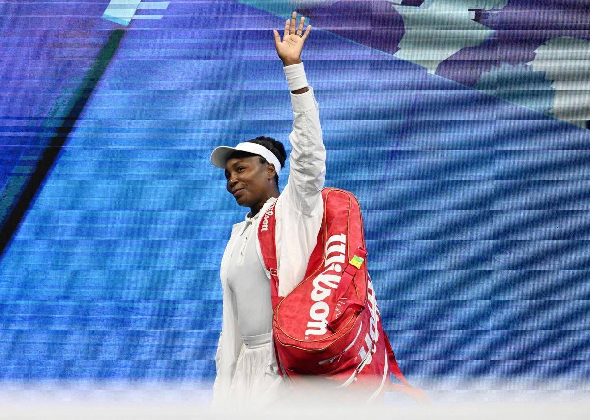 Venus Williams si commuove dopo l'eliminazione agli Us Open a 45 anni: "Mi sono sentita libera" -