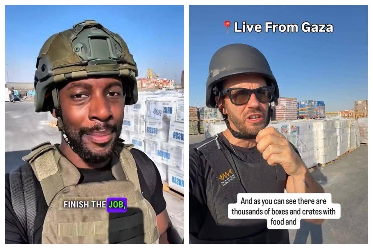 Gaza, Israele invia 10 influencer nella Striscia: "Qui è pieno di cibo, ecco la verità" - 