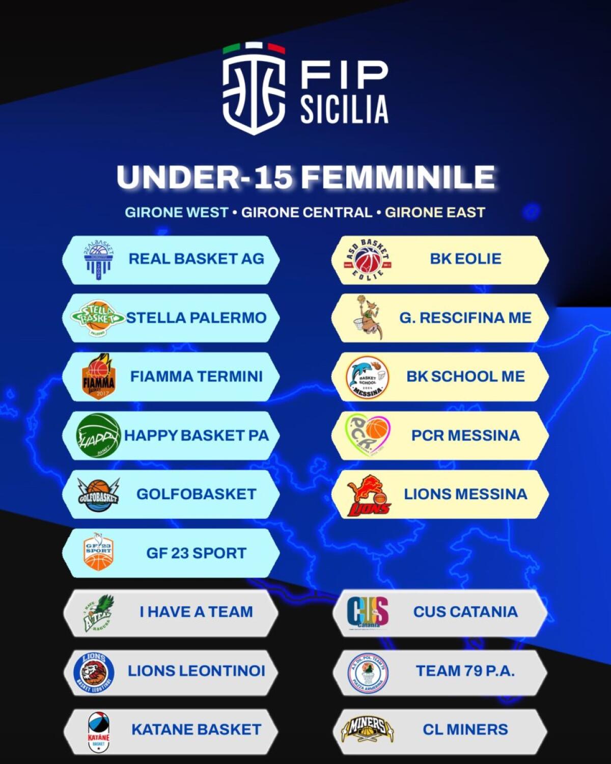 FIP Sicilia: 17 squadre pronte a rivoluzionare il campionato Under-15 femminile | SarĂ davvero una stagione da record? -
