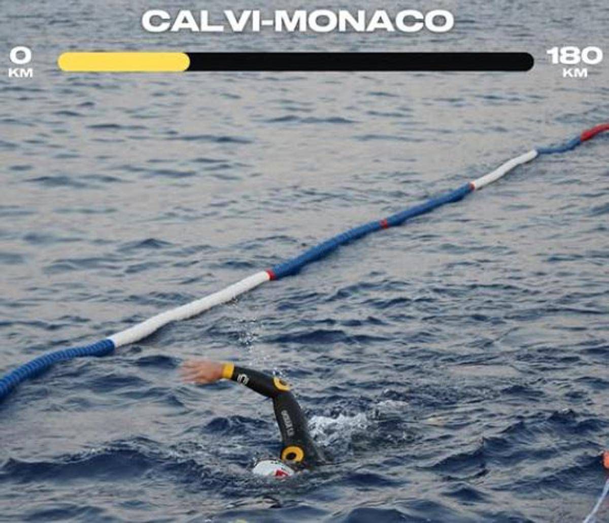Dalla Corsica a Monaco a nuoto, l'impresa dell'uomo-pesce -
