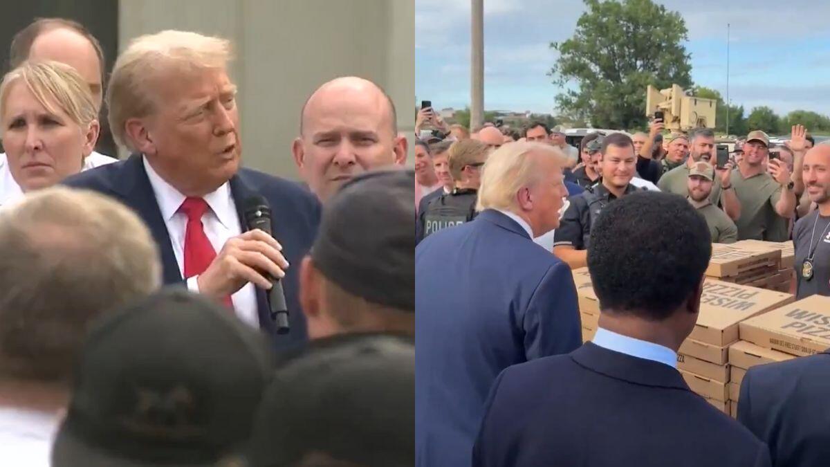 Trump porta cibo ai soldati | Un gesto magistrale o una mossa strategica? - 