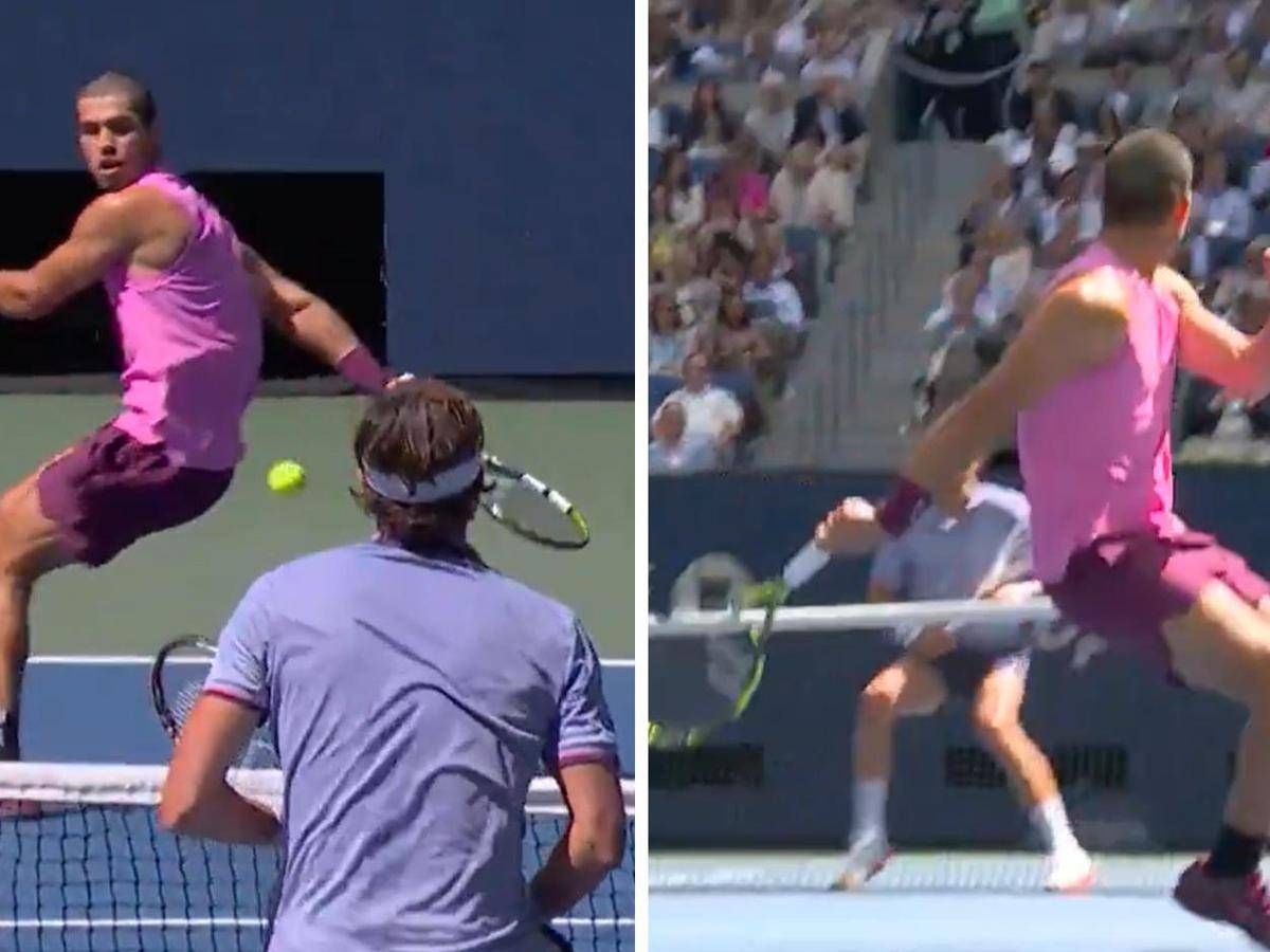 Alcaraz, magia agli US Open. Il colpo geniale contro Rinderknech - 