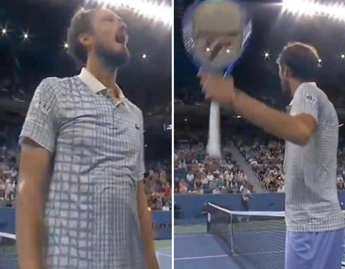 US Open, Medvedev perde la testa e la partita - 