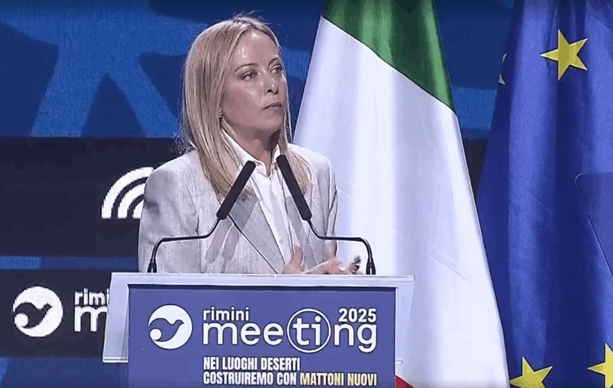 Meloni a Rimini: "Israele ha oltrepassato ogni limite" | il messaggio che potrebbe cambiare tutto! -