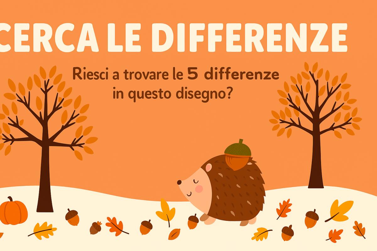 Cerca le differenze – Un'attività di osservazione per bambini - 