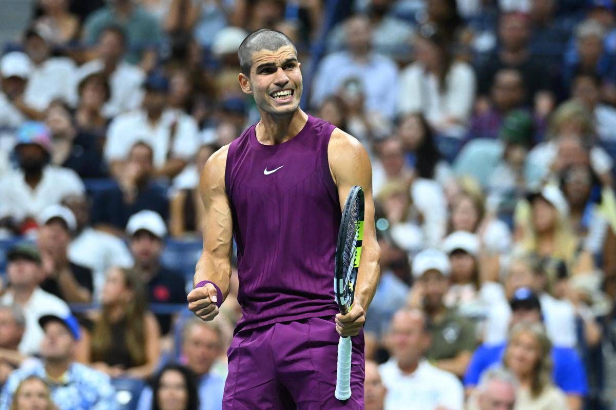 Us Open, il programma della sesta giornata: da Darderi-Alcaraz a Paolini e Djokovic, i match di oggi - 