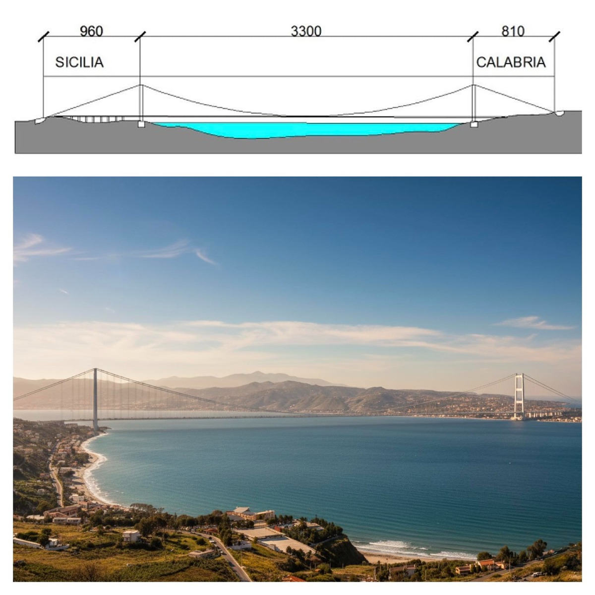 Ponte sullo Stretto di Messina: nuovi dati tecnici e chiarimenti scientifici - Credit foto Ponte sullo Stretto di Messina