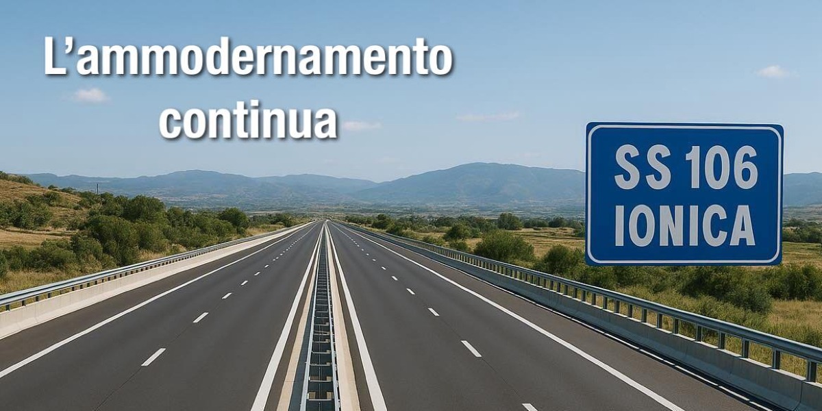 Aggiornamenti da Ponte sullo Stretto di Messina: "🚧 Statale 106, un altro passo decisivo! 🚧" - Credit foto Ponte sullo Stretto di Messina