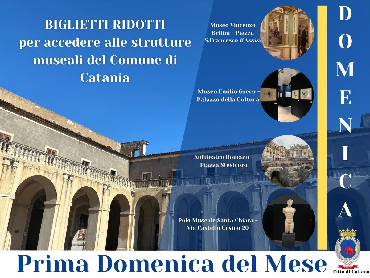 Catania celebra la cultura con “Domenica al Museo” -