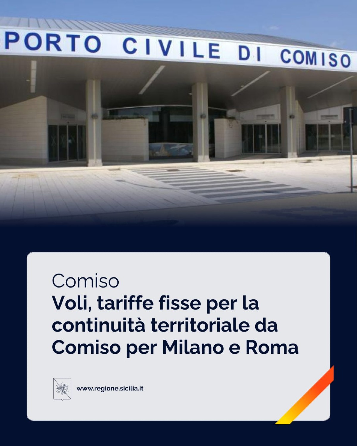 Aeroporto di Comiso: la Regione annuncia un passo avanti per la mobilità in Sicilia orientale - 