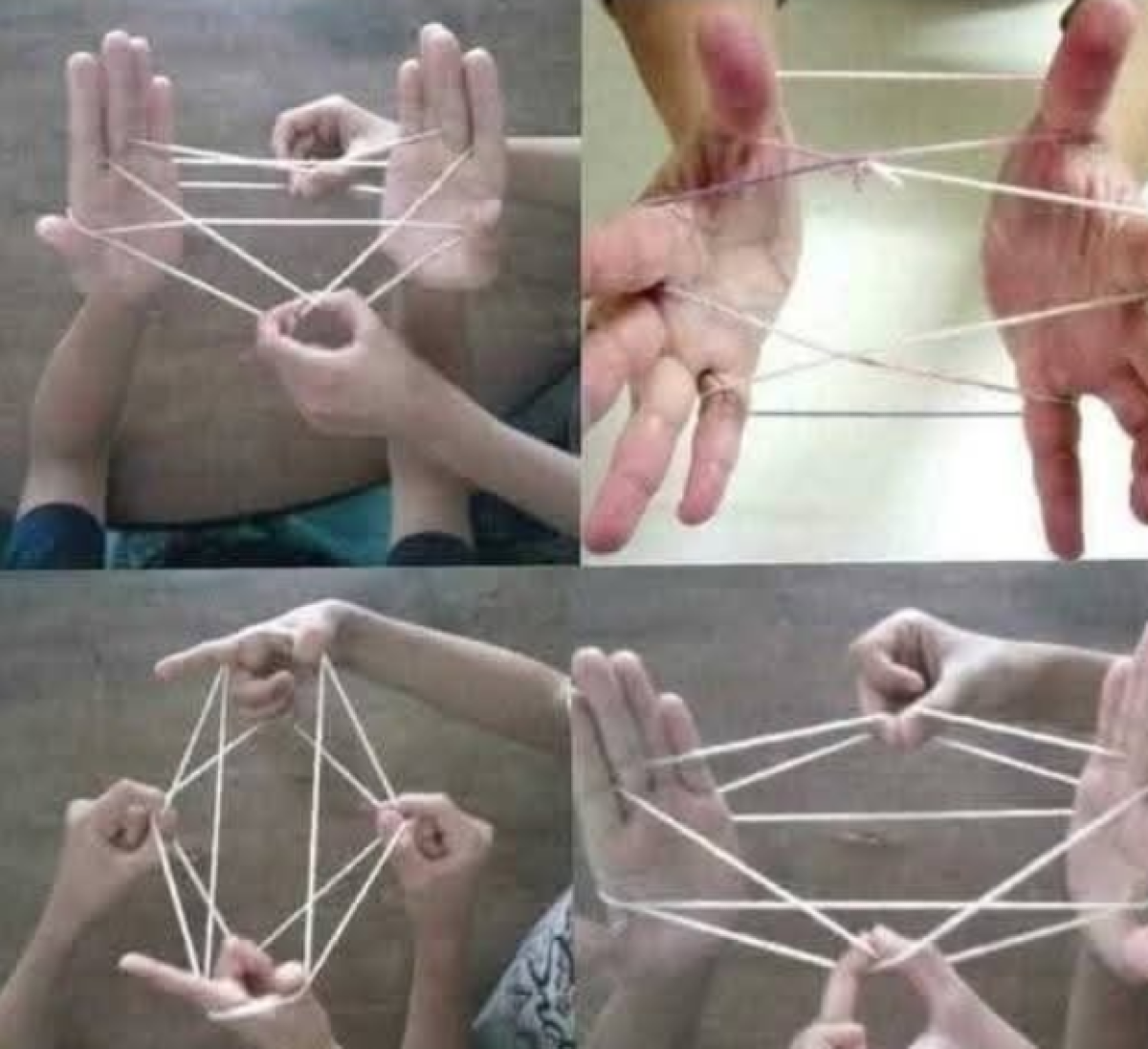 Il gioco del filo tra le mani: quando bastava un elastico per divertirsi - 
