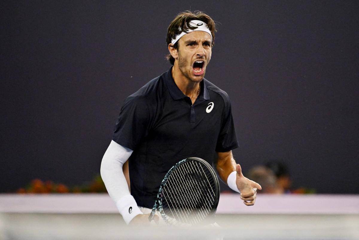 Musetti si arrabbia a Pechino, cosa succede nel match con Mpetshi Perricard - 