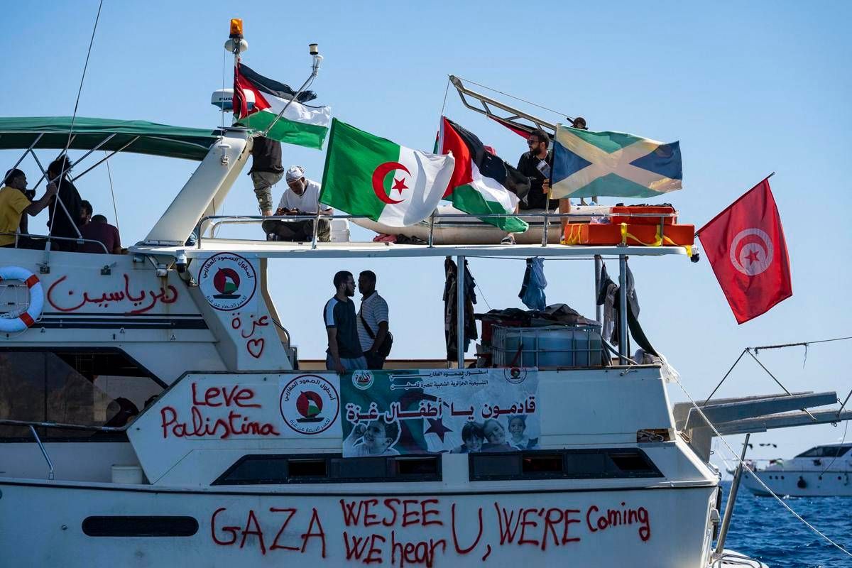 La Global Sumud Flotilla naviga verso Gaza, dalla Bbc a Wafa: la vicenda sulla stampa estera - 